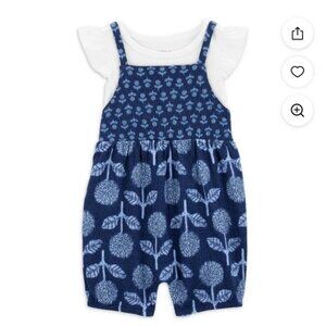 Carter's Child of Mine Girl Relaxed Fit Breathable Overall
